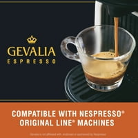 Gevalia Expresso Прозрачни Премиум Кафе Парчиња За Nespresso® Оригинален® Brewer, Кт Компатибилни Капсули