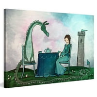 Мармонт Хил Чај со змеј од Андреа Дос Сликарство печатење на завиткано платно