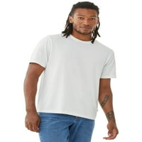Бесплатно склопување машка маичка за кратки ракави опуштена маица за вклопување