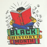 Чудо нација момчиња црна историја месец графички маици, големини 4- & хаски