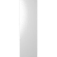 Ekena Millwork 15 W 56 H TRUE FIT PVC HORIONTAL SLAT модерен стил фиксен монтажен ролетни, бели